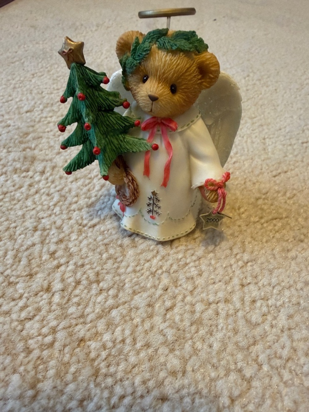 Cherished Teddies ARIEL Christmas Bear Angel